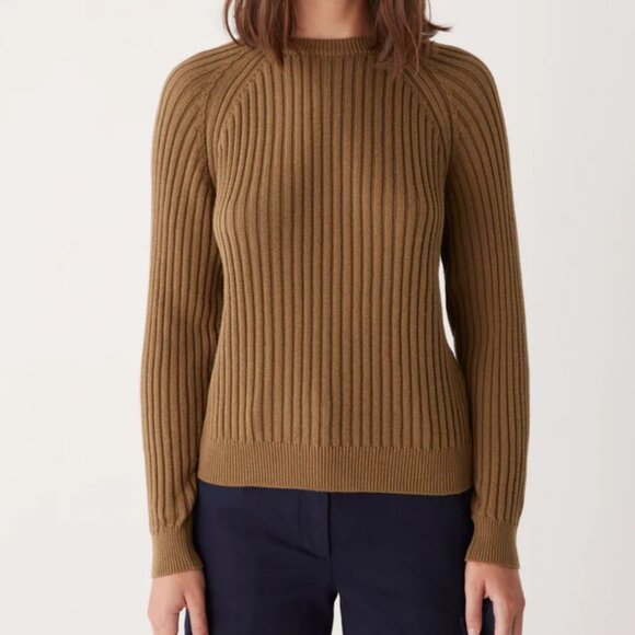 The Ara Seacell™ Sweater in Amber Brown - Picture 1 of 4